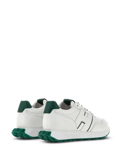 Shop Hogan Sneakers H601 Shoes In White