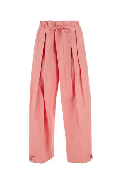 Shop Jil Sander Pants In Pink