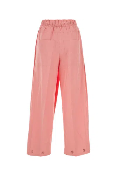 Shop Jil Sander Pants In Pink