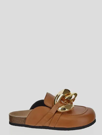 Shop Jw Anderson Sandals In Tangold