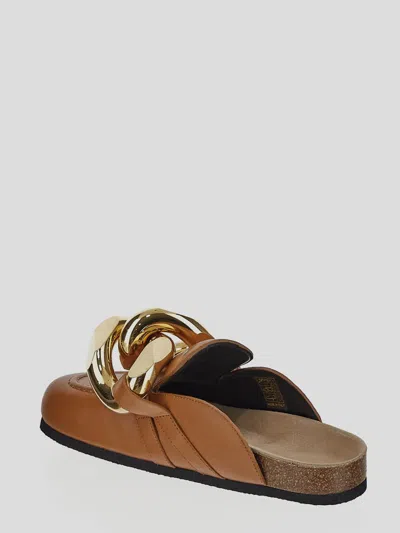 Shop Jw Anderson Sandals In Tangold