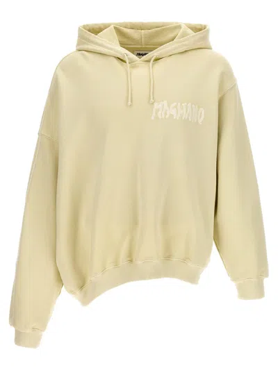 Shop Magliano 'twisted' Hoodie In White