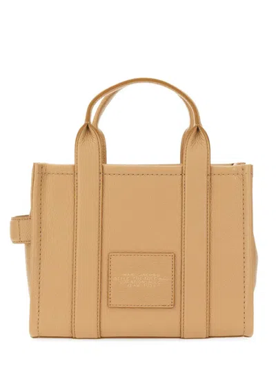 Shop Marc Jacobs The Tote Small Bag In Beige