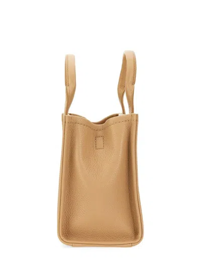 Shop Marc Jacobs The Tote Small Bag In Beige