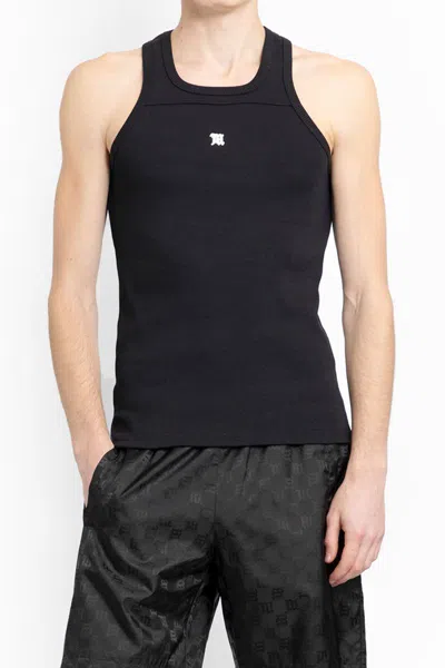 Shop Misbhv Logo Embroidery Tank Top In Black