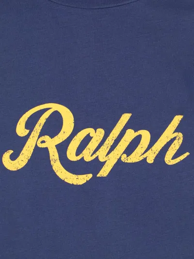 Shop Ralph Lauren T-shirts In Blue
