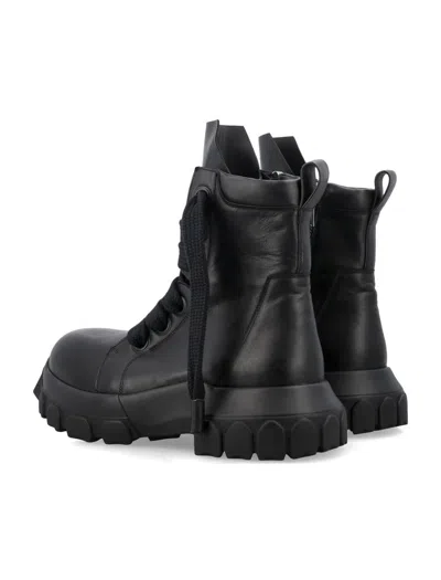 Shop Rick Owens Jumbolaced Bozo Tractor In Black