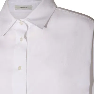 Shop The Row White Cotton Shirt