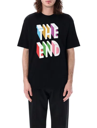 Shop Undercover The End T-shirt In Black