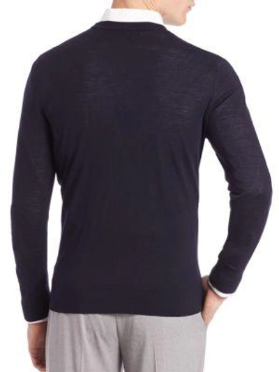 Shop Theory Riland New Sovereign Jumper In Eclipse