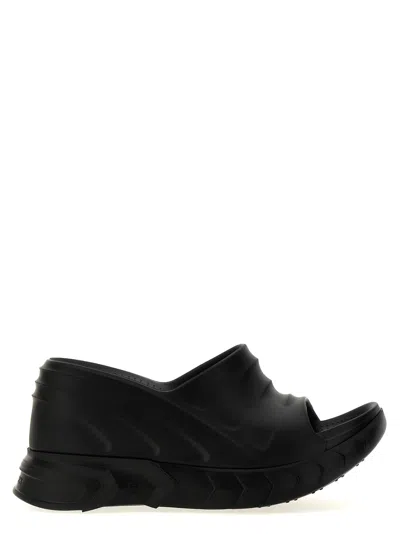 Shop Givenchy Marshmallow Wedges Black