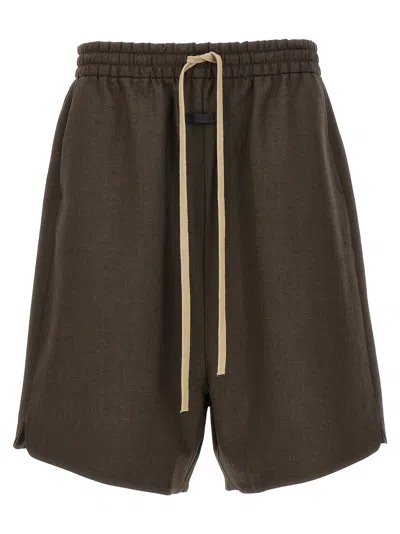 Shop Fear Of God Relaxed Bermuda, Short Brown
