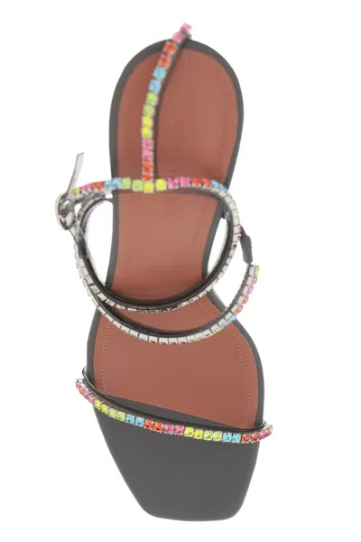 Shop Amina Muaddi 'gilda' Sandals Women In Multicolor