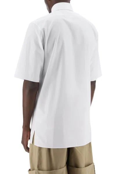 Shop Maison Margiela "shirt With Studded Men In White