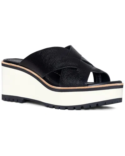 Donald Pliner Wedge Platform Sandal In Black