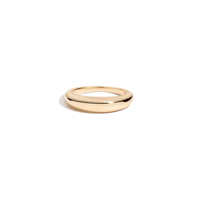 Shop Aurate New York Dome Ring In Rose