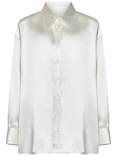 Shop Armarium Leo Shirt In Bianco