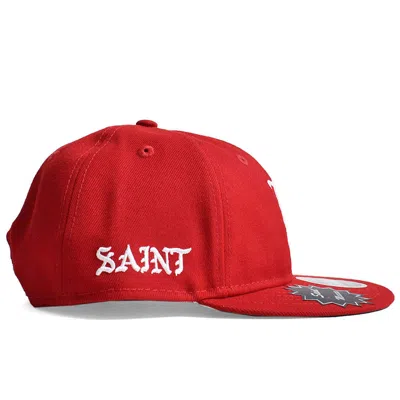 Shop Saint Michael Retro Crown 9fifty Mx Logo Cap In Red