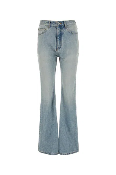 Shop Balenciaga Jeans In Lightindigomadder