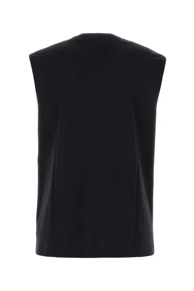 Burberry Men's Stretch Cotton Tank Top In Black