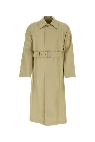 Shop Burberry Trench In Hunter