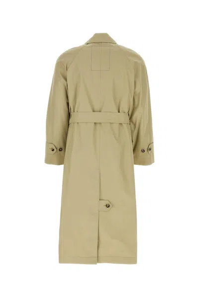 Shop Burberry Trench In Hunter