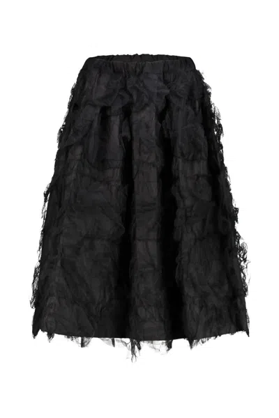Shop Comme Des Garçons Tulle Skirt Clothing In Black