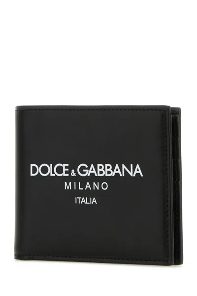Shop Dolce & Gabbana Wallets In Black Black