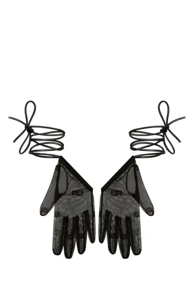 Shop Givenchy Gloves In Black