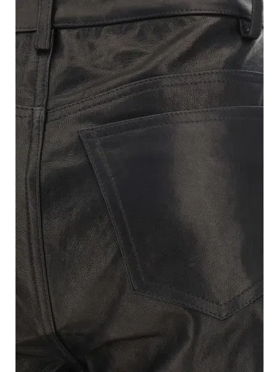 Shop Khaite Pants In Black