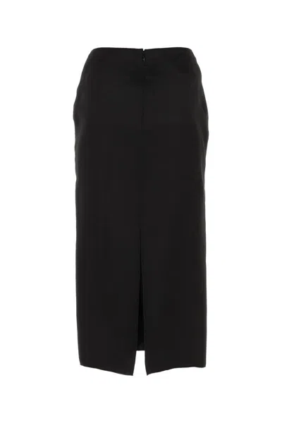Shop Lanvin Skirts In Black