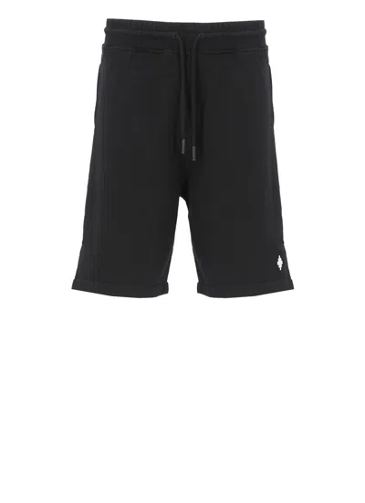 Shop Marcelo Burlon County Of Milan Marcelo Burlon Shorts Black