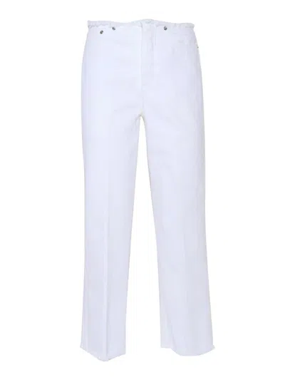 Michael Kors White Jeans In Bianco