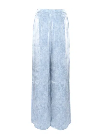 Shop Michael Kors Pants In Blu