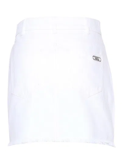 Shop Michael Kors Skirt In Bianco