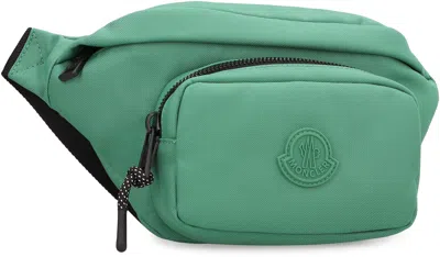 Shop Moncler Durance Technical Fabric Belt Bag In Green