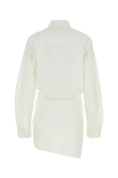 Shop Off-white Dress In Whitewhite