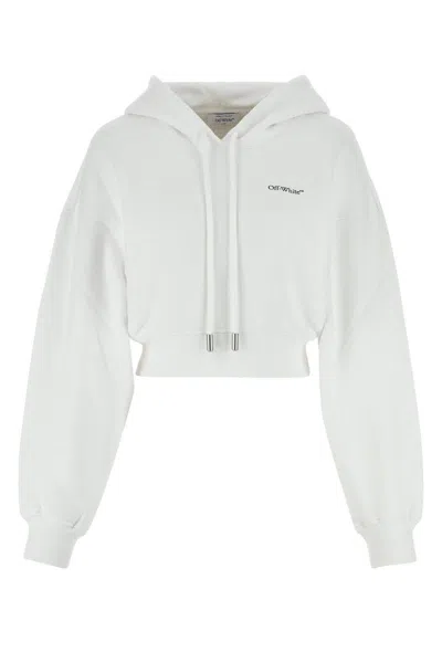 Shop Off-white Off White Sweatshirts In Whitemulticolor