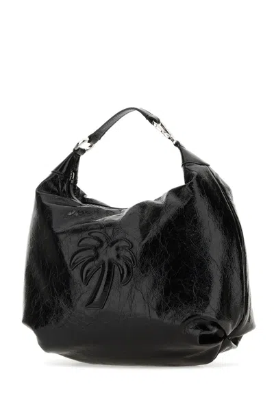Shop Palm Angels Handbags. In Blackblack