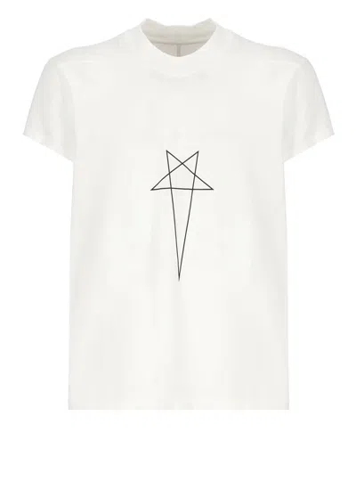 Shop Rick Owens Drkshdw T-shirts And Polos White