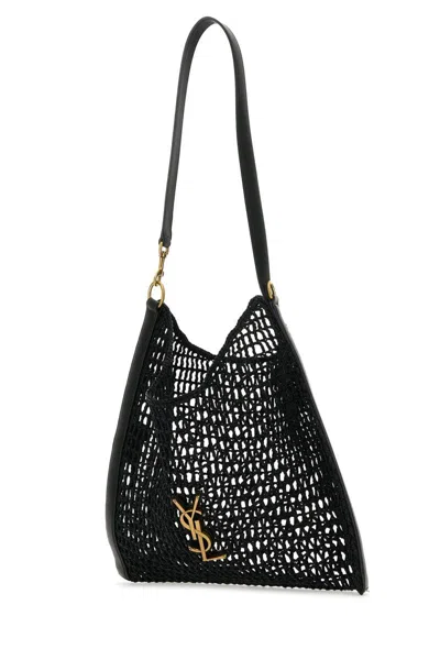Shop Saint Laurent Handbags. In Black Black