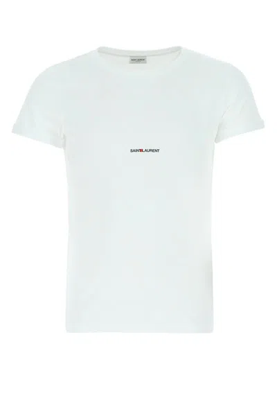 Shop Saint Laurent T-shirt In 9000