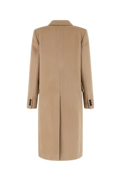 Stella Mccartney Sophisticated Wool Coat With Notch Lapels In 5604