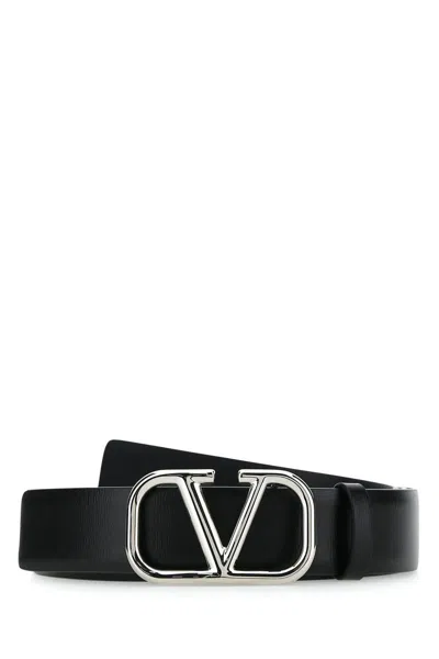 Shop Valentino Garavani Belt In Black Black