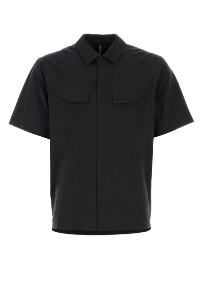 Shop Veilance Shirts In Black