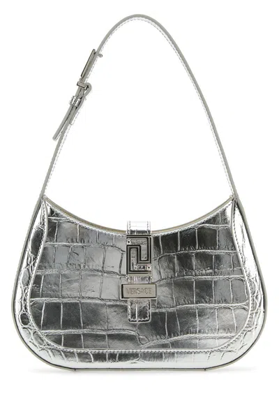 Shop Versace Handbags. In 1e56psilverpalladium