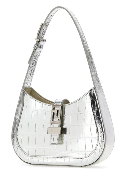 Shop Versace Handbags. In 1e56psilverpalladium