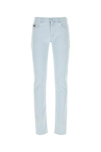 Shop Versace Jeans In Lightblueice1d700