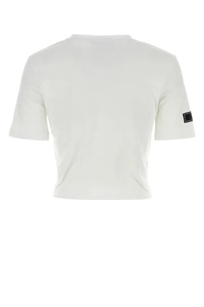 Shop Versace T-shirt In 2w210whitecrystal