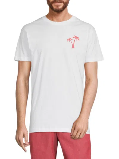 Shop Kinetix Men's Palm Tree Graphic Tee In White